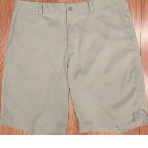 NIKE GOLF DRI-FIT STANDARD FIT Mens POLY/SPANDEX SHORTS KHAKI Sz 36